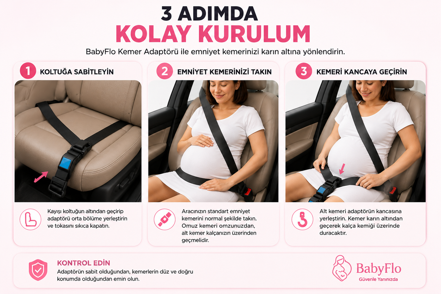 Babyflo™ Emliyet Kemeri